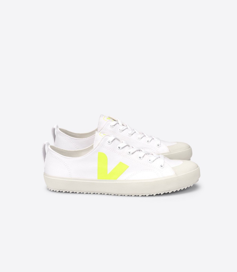 Veja Trainers Mens White - Nova Canvas - OINF-08153